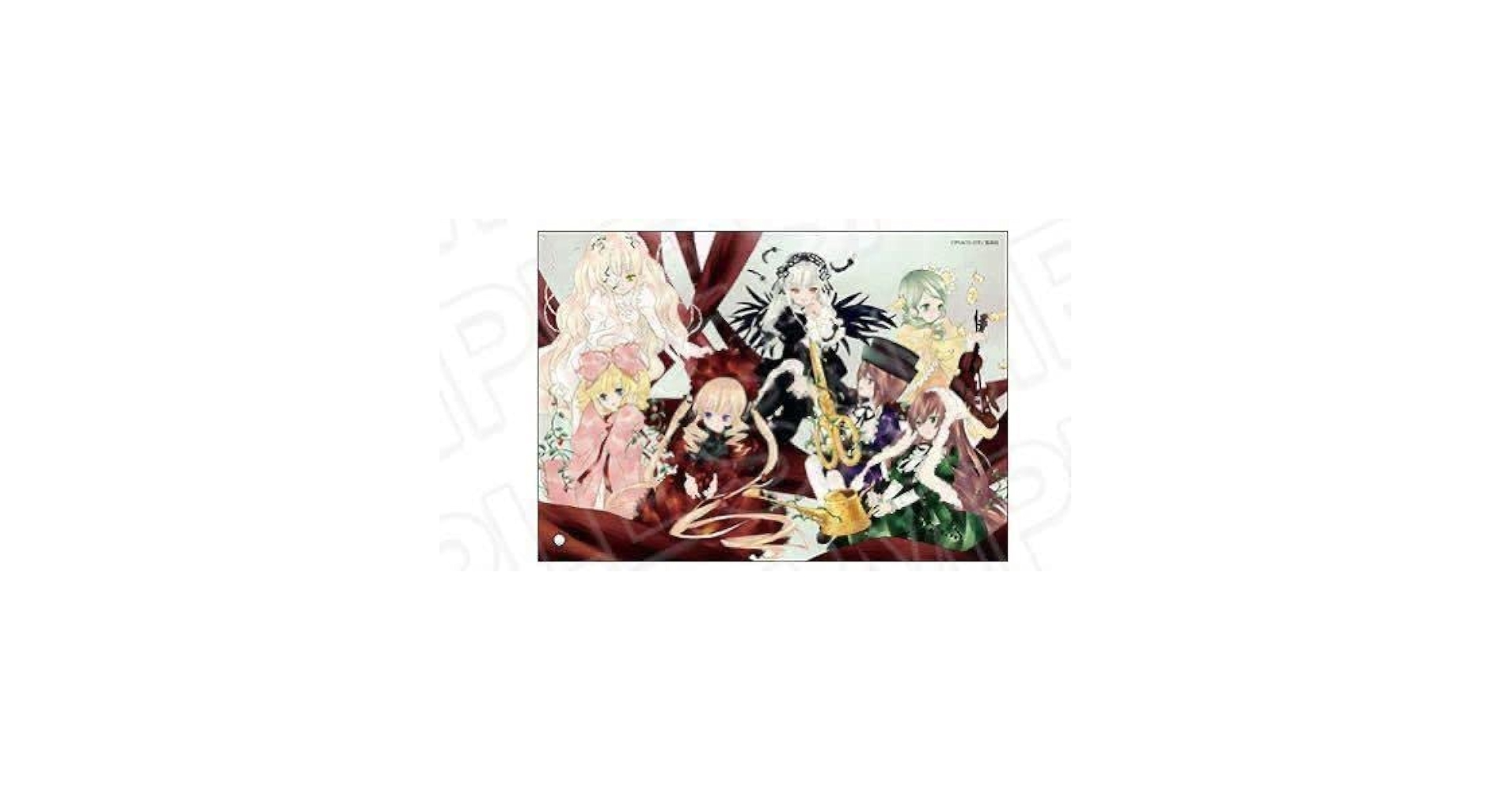ローゼンメイデン　メモリアルアート Amazon.co.jp: ローゼンメイデン 20周年展 水銀燈 メモリアル